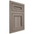 Shiloh Cabinetry Flush Inset Glenbrook Hickory Plain Cut Sterling Door