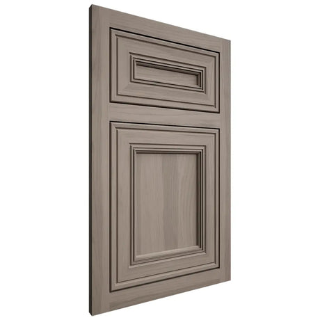 Shiloh Cabinetry Flush Inset Glenbrook Hickory Plain Cut Sterling Door