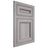 Shiloh Cabinetry Flush Inset Glenbrook Hickory Plain Cut Stratus Door