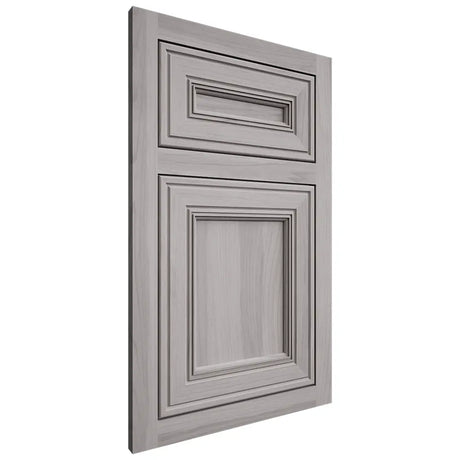 Shiloh Cabinetry Flush Inset Glenbrook Hickory Plain Cut Stratus Door