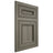 Shiloh Cabinetry Flush Inset Glenbrook Hickory Plain Cut Thyme Door