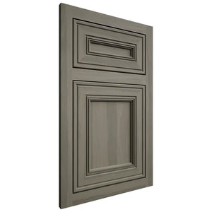 Shiloh Cabinetry Flush Inset Glenbrook Hickory Plain Cut Thyme Door