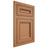 Shiloh Cabinetry Flush Inset Glenbrook Maple Plain Cut Cashmere Door