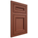 Shiloh Cabinetry Flush Inset Glenbrook Maple Plain Cut Cayenne Door