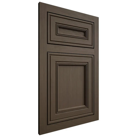 Shiloh Cabinetry Flush Inset Glenbrook Maple Plain Cut Perfect Brown Door