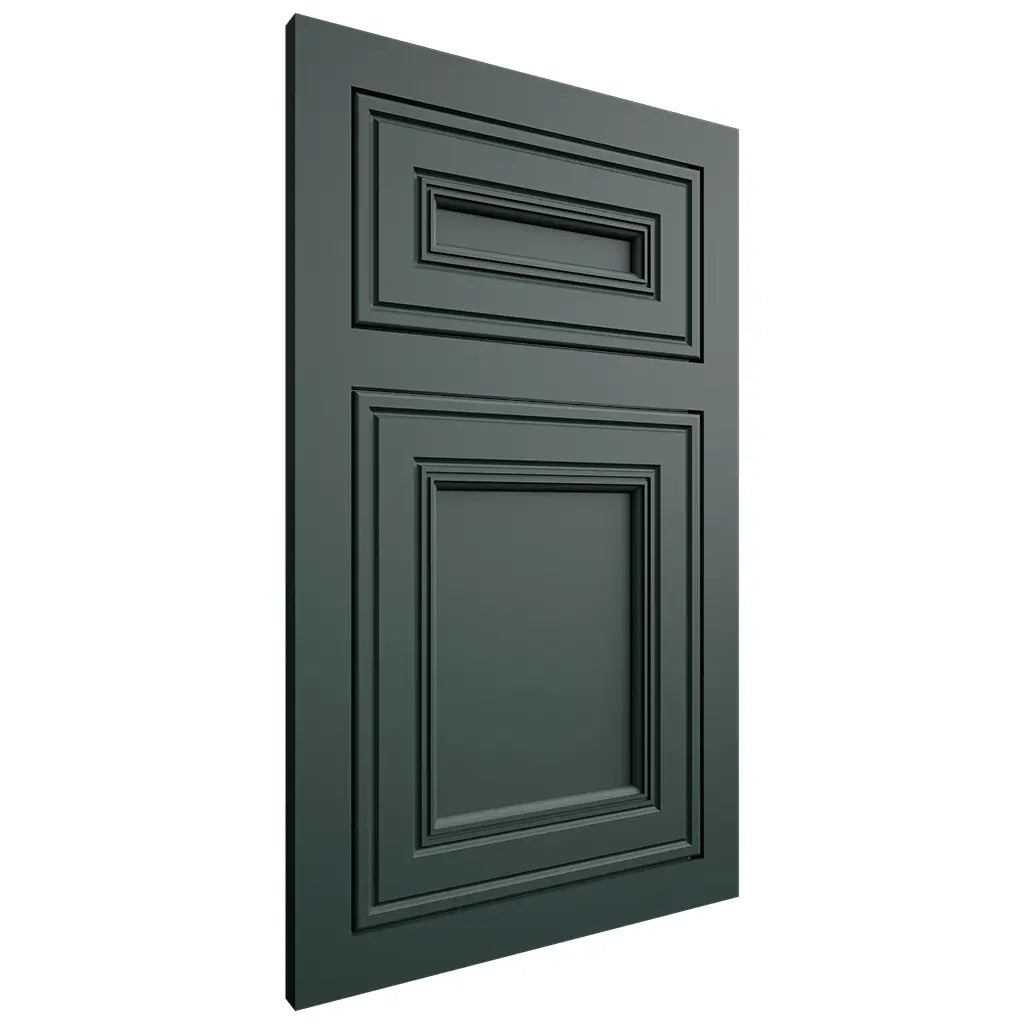 Shiloh Cabinetry Flush Inset Glenbrook Paintable Billiard Green Door