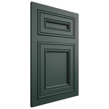 Shiloh Cabinetry Flush Inset Glenbrook Paintable Billiard Green Door