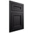 Shiloh Cabinetry Flush Inset Glenbrook Paintable Black Door