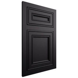 Shiloh Cabinetry Flush Inset Glenbrook Paintable Black Door