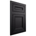 Shiloh Cabinetry Flush Inset Glenbrook Paintable Black Door