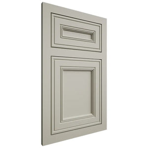 Shiloh Cabinetry Flush Inset Glenbrook Paintable Clary Sage Door