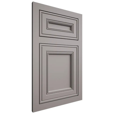 Shiloh Cabinetry Flush Inset Glenbrook Paintable Dovetail Gray Door