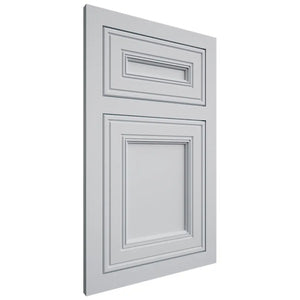 Shiloh Cabinetry Flush Inset Glenbrook Paintable Niebla Azul Door