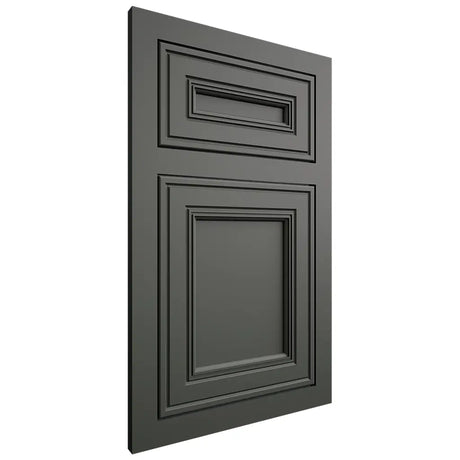 Shiloh Cabinetry Flush Inset Glenbrook Paintable Pewter Green Door