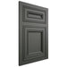 Shiloh Cabinetry Flush Inset Glenbrook Paintable Pewter Green Door
