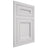 Shiloh Cabinetry Flush Inset Glenbrook Paintable Pure White Door
