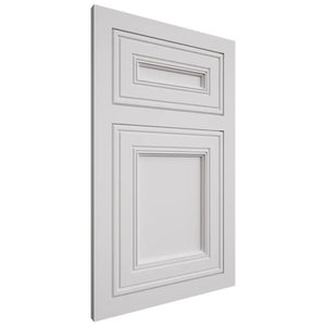 Shiloh Cabinetry Flush Inset Glenbrook Paintable Pure White Door