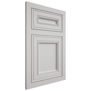 Shiloh Cabinetry Flush Inset Glenbrook Paintable Repose Gray Door