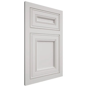 Shiloh Cabinetry Flush Inset Glenbrook Paintable Soft White Door