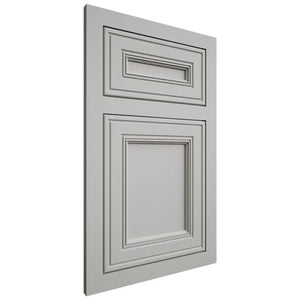 Shiloh Cabinetry Flush Inset Glenbrook Paintable Unusual Gray Door
