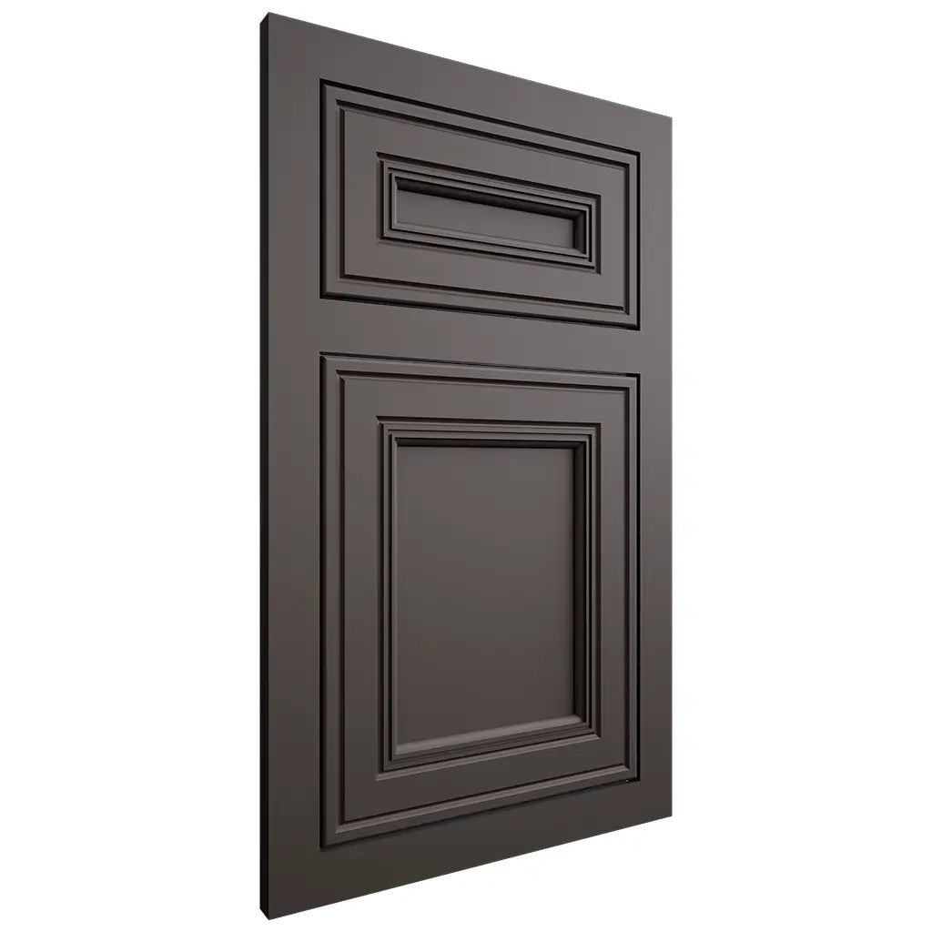 Shiloh Cabinetry Flush Inset Glenbrook Paintable Urbane Bronze Door