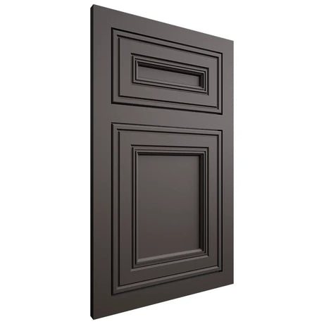 Shiloh Cabinetry Flush Inset Glenbrook Paintable Urbane Bronze Door