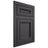 Shiloh Cabinetry Flush Inset Glenbrook Poplar Plain Cut Cadet Door