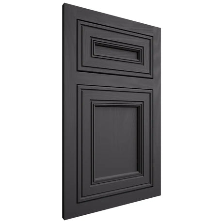 Shiloh Cabinetry Flush Inset Glenbrook Poplar Plain Cut Cadet Door