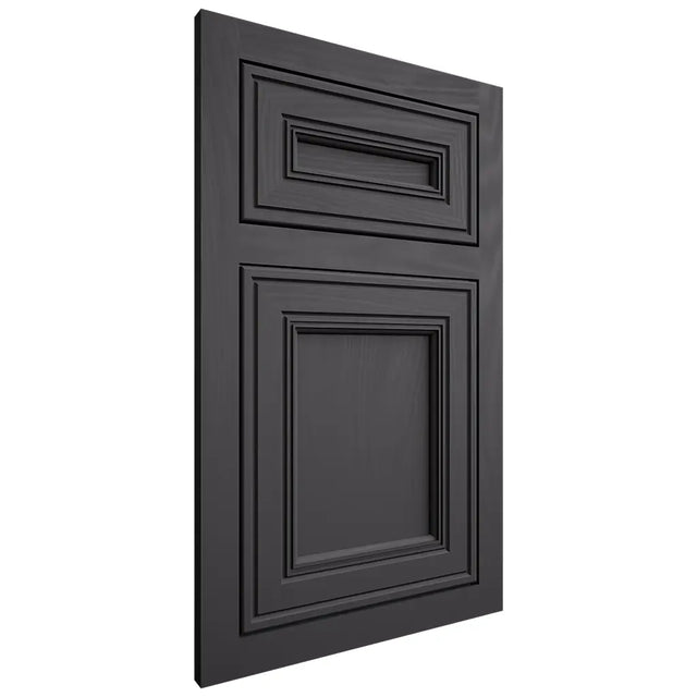 Shiloh Cabinetry Flush Inset Glenbrook Poplar Plain Cut Cadet Door