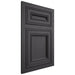 Shiloh Cabinetry Flush Inset Glenbrook Poplar Plain Cut Cadet Door