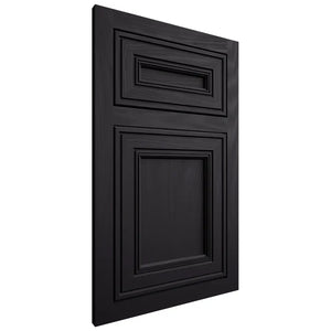 Shiloh Cabinetry Flush Inset Glenbrook Poplar Plain Cut Harbor Door