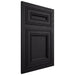 Shiloh Cabinetry Flush Inset Glenbrook Poplar Plain Cut Harbor Door