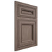 Shiloh Cabinetry Flush Inset Glenbrook Poplar Plain Cut River Rock Door