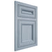 Shiloh Cabinetry Flush Inset Glenbrook Poplar Plain Cut Sky Door