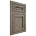 Shiloh Cabinetry Flush Inset Glenbrook Poplar Plain Cut Sterling Door
