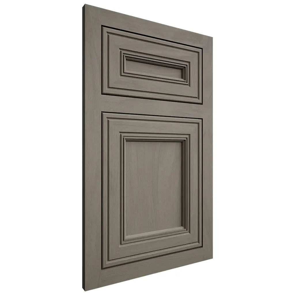 Shiloh Cabinetry Flush Inset Glenbrook Poplar Plain Cut Thyme Door