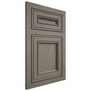 Shiloh Cabinetry Flush Inset Glenbrook Poplar Plain Cut Thyme Door