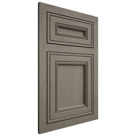 Shiloh Cabinetry Flush Inset Glenbrook Poplar Plain Cut Thyme Door