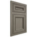 Shiloh Cabinetry Flush Inset Glenbrook Poplar Plain Cut Thyme Door