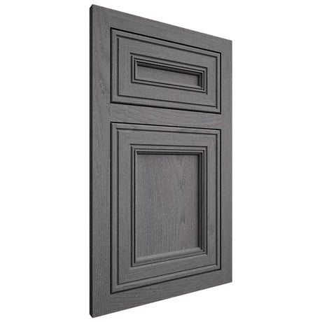 Shiloh Cabinetry Flush Inset Glenbrook Red Oak Plain Cut Cadet Door
