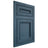 Shiloh Cabinetry Flush Inset Glenbrook Red Oak Plain Cut Hudson Door
