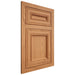 Shiloh Cabinetry Flush Inset Glenbrook Red Oak Plain Cut Medium Door