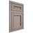 Shiloh Cabinetry Flush Inset Glenbrook Red Oak Plain Cut Sterling Door