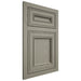 Shiloh Cabinetry Flush Inset Glenbrook Red Oak Plain Cut Thyme Door