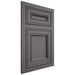 Shiloh Cabinetry Flush Inset Glenbrook Walnut Plain Cut Cadet Door