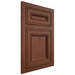 Shiloh Cabinetry Flush Inset Glenbrook Walnut Plain Cut Rye Door