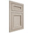 Shiloh Cabinetry Flush Inset Glenbrook Walnut Plain Cut Seagull Door
