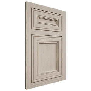 Shiloh Cabinetry Flush Inset Glenbrook Walnut Plain Cut Seagull Door
