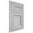 Shiloh Cabinetry Flush Inset Glenbrook Walnut Plain Cut Stratus Door