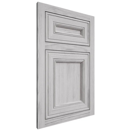 Shiloh Cabinetry Flush Inset Glenbrook Walnut Plain Cut Stratus Door